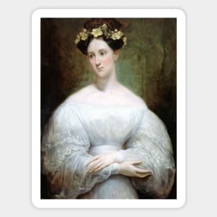 Portrait Presume de la Princesse Marie d'Orleans by Ary Scheffer Magnet